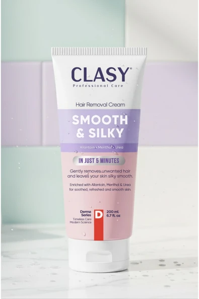 CLASY CARE Smooth and Silky Tüy Dökücü Krem 200ml ürün görseli 1