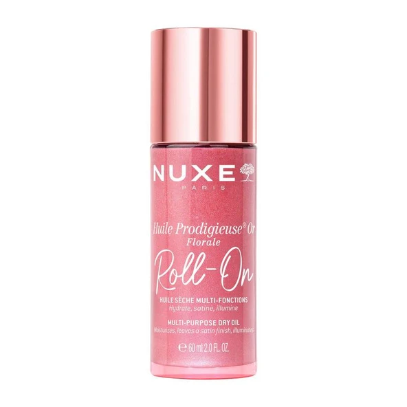 Nuxe Huile Prodigieuse Or Florale Roll-On Çok Amaçlı Simli Kuru Yağ 60 ml ürün görseli 1