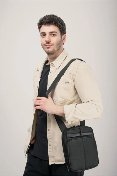Ççs 31560 Unisex Askılı Çanta Siyah ürün görseli 1