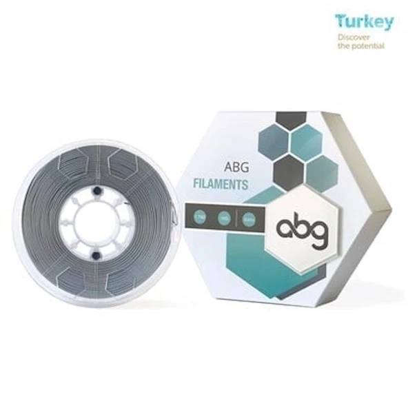 ABG PETG Gümüş Filament 1.75mm 1kg ürün görseli 1