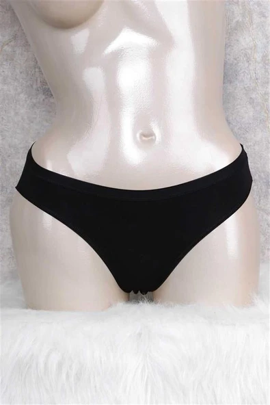 Pamuklu Düşük Bel Geniş Bel Lastikli Slip ürün görseli 1