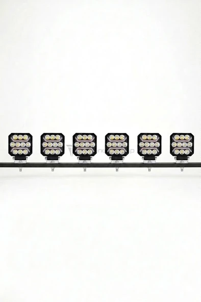 Kırmızı 6'lı Led Bar ürün görseli 1