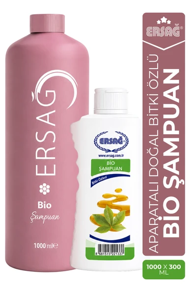 ERSAĞ Aparatlı Bio Şampuan 1000 ML ürün görseli 1