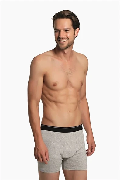 Closet Renkli 3'lü Boxer Asorti Short - Resim 2