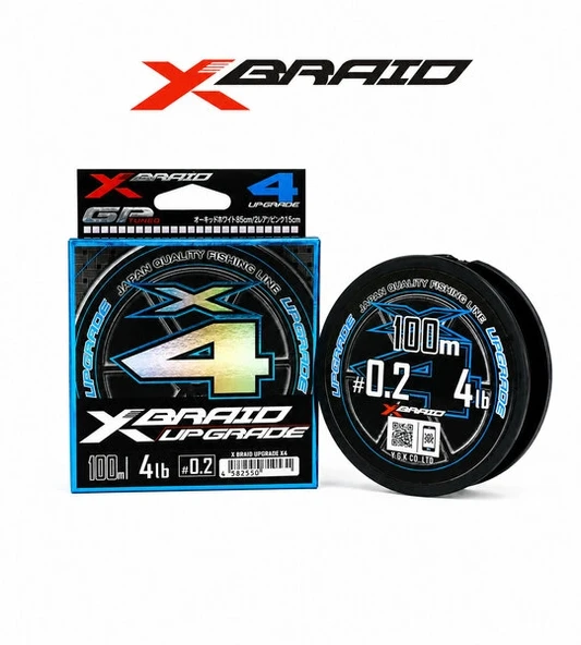 YGK X006 UPGRADE PE X4 100M 1.8KG 0.07MM AJI LRF İP MİSİNA ürün görseli 1