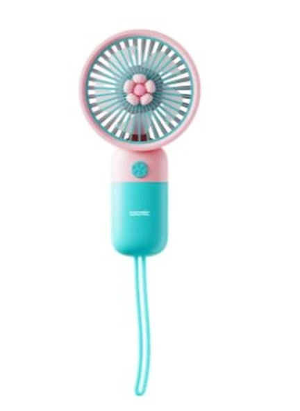 Asonic AFN24 Mavi 250mAh Elde Taşınabilir Masaüstü Usb Fan ürün görseli 1