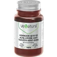 Venatura Koenzim Q10 ve Alfa Lipoik Asit 60 Kapsül ürün görseli 1