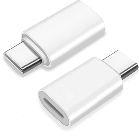 Daytona A-6004 Type-C To Lightning Şarj Data Çevirici Dönüştürücü Adaptör x 2 Adet ürün görseli 1