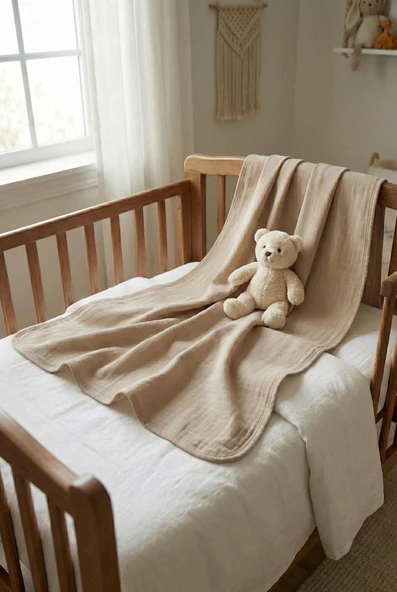 Müslin Blanket Battaniye - Resim 10