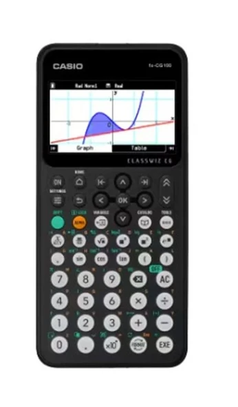 Casio FX-CG100-W-DT Grafik Çizen Bilimsel Hesap Makinesi ürün görseli 1