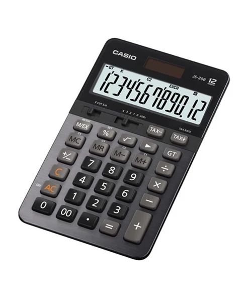 Casio JS-20B Profesyonel 12 Hane Masa Üstü Hesap Makinesi ürün görseli 1