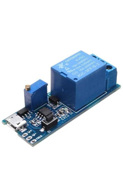 Zaman Ayarlı Röle Kartı Mikro Usb Girişli 5-30v ürün görseli 1