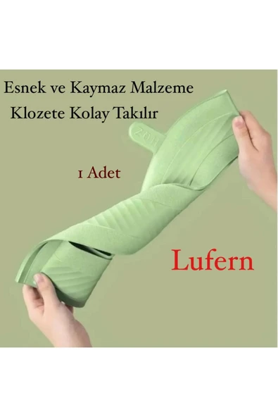 Özel Üretim Esnek Kaymaz Çıkarılabilir Yıkanabilir Yumuşak Silikon Konforlu Klozet Tuvalet Kılıfı ürün görseli 1