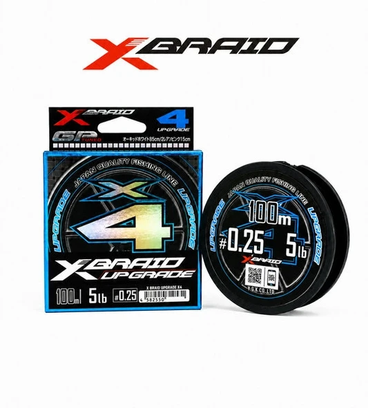 YGK X006 UPGRADE PE X4 100M 2,3KG 0.08MM AJI LRF İP MİSİNA ürün görseli 1