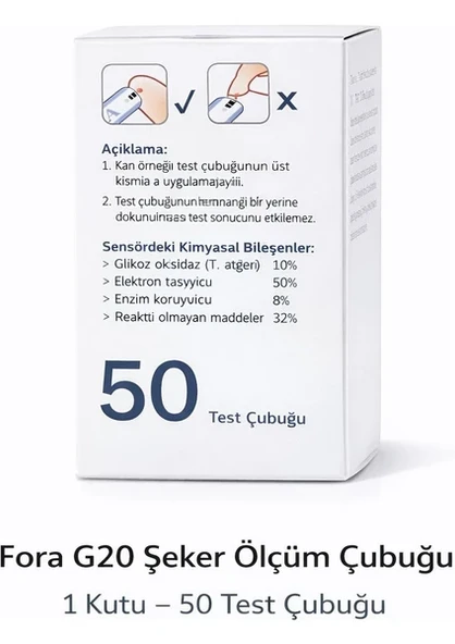 Fora G20 Şeker Stribi (50 Lik) ürün görseli 1