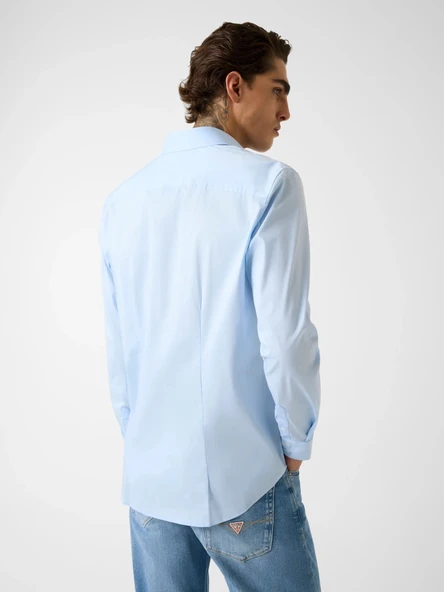 Guess Sunset Erkek Slim Fit Gömlek - Resim 3