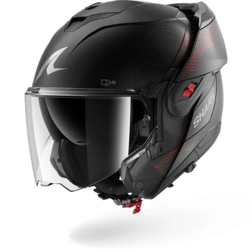 SHARK OXO SP LYNE SHADOW MAT MODÜLER KASK (PINLOCK HEDİYELİDİR) - Resim 3