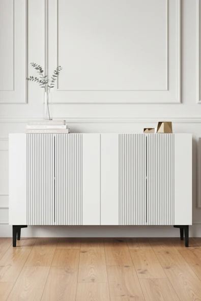 KA1203B CORSA Konsol ve Tv Sehpası Beyaz 120cm ürün görseli 1