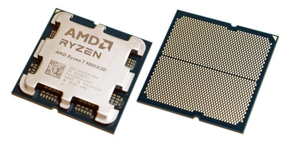 Amd Ryzen 7 9800X3D TRAY 5.20 Ghz 8 Çekirdek 96MB AM5 4nm Kutusuz İşlemci ürün görseli 1