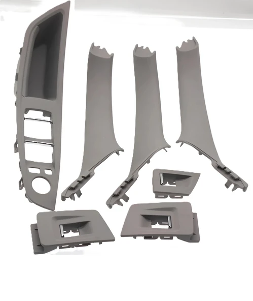 Bmw 5 Serisi F10-F18 Kapı Tutamak Seti 7 Parça Gri 51417225877 ürün görseli 1