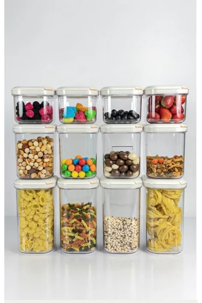 CooknKeep Pull Box 4 Set kavanoz ürün görseli 1