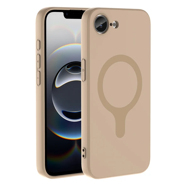 iPhone 17 Pro Max Kılıf M-Ssafe Şarj Özellikli Kamera Korumali Premium Soft Aris Silikon Kapak ürün görseli 1