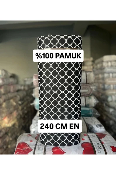 Loova Kumaş"nevresim-çarşaf-çanta-perde-yastıklık" %100 pamuk 240 cm en ürün görseli 1
