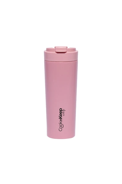CooknKeep Çelik Bardak Termos 500 ml Pembe ürün görseli 1