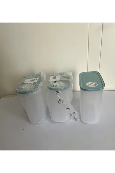 Tupperware Zaman Ayarlı 1.25 ml 3 lü Set ürün görseli 1