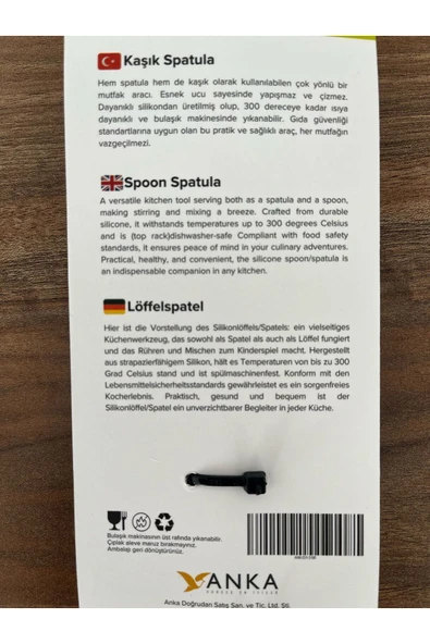 petra Slikon Kaşık Spatula ANKA - Resim 4