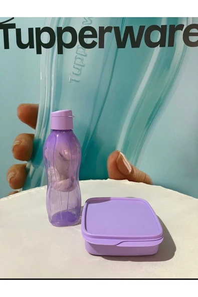 Tupperware Eco Şişe 1 Lt ve 550 ml bölmeli Beslenme ürün görseli 1