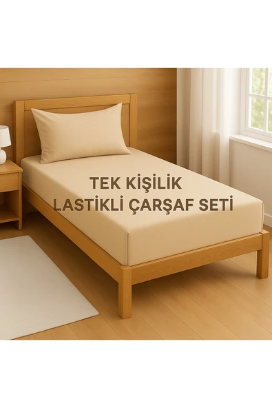 Loova Tek kişilik lastikli çarşaf seti ürün görseli 1