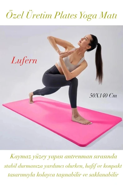 50x140 cm Pilates Yoga Matı Spor Yumuşak Destekleyici Ev Spor Salonu Denge Konfor Egzersiz Kaymaz ürün görseli 1
