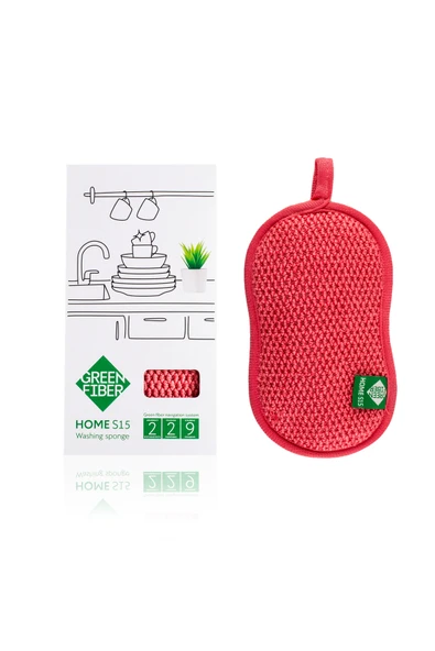 GREENWAY REKLAM GREENWAY 08104 HOME S15 Bulaşık Süngeri, mercan ürün görseli 1