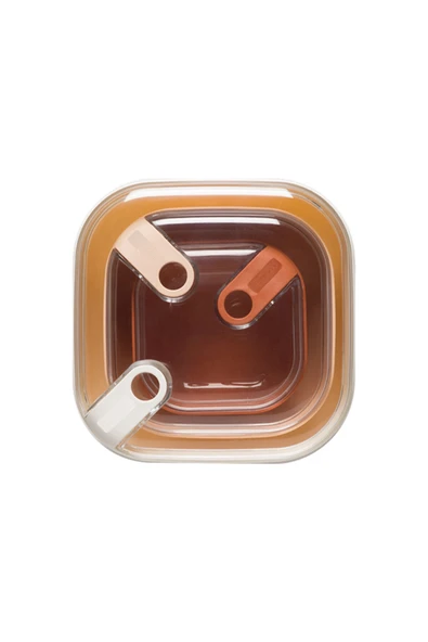 CooknKeep Pull Box Kare Saklama Kabı Seti Gün Doğumu - Resim 2