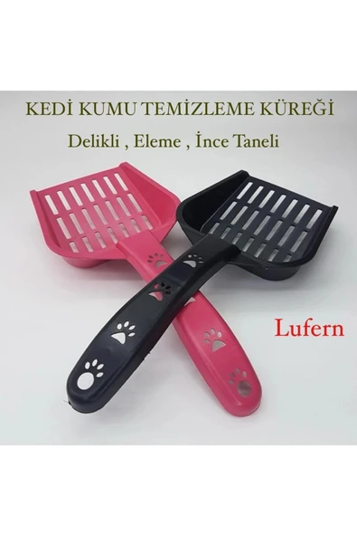 Kedi Kumu Temizleme Küreği Küçük Delikli Eleme İnce Taneli Dar Aralıklı Pet Tuvalet Temizleme Süzgeç ürün görseli 1