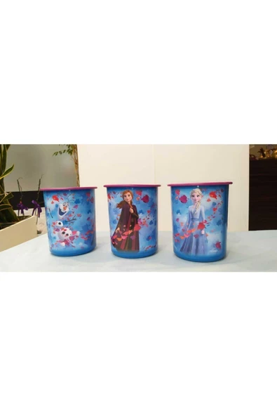 Tupperware 3'lü Karlar Ülkesi Tek Parmak Kutu ürün görseli 1