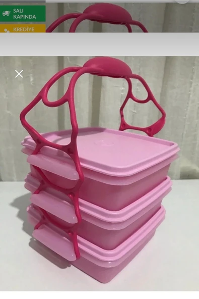Tupperware Piknik Seti 3 katlı ürün görseli 1