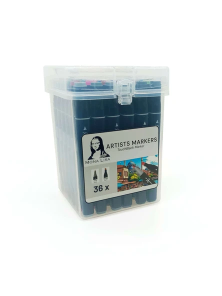 SUDOR MONA LISA TOUCHBLACK MARKER 36 RENK TM1-36 ürün görseli 1