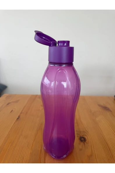 Tupperware Eco şişe 1 Lt mor - Resim 2