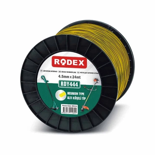 Rodex Tırpan Misinası Sarı Altıgen 3.0MMX1080M BOBİN ürün görseli 1