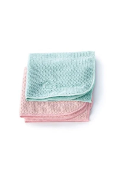 Tupperware Mikrofiber Çok Amaçlı Bez 2'li Temizlik Bezi Mint-pembe ürün görseli 1