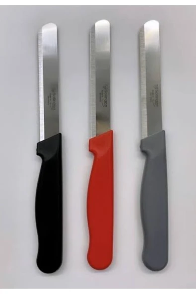 Mitahome Solingen Sebze Bıçağı Tırtıklı 22 cm 3'lü set ürün görseli 1