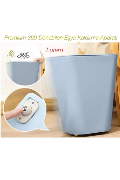 Premium 360 Derece Küçük Döner Tekerlekli Mobilya Eşya Kaydırma Taşıma Aparatı Mutfak 4 Adet ürün görseli 1