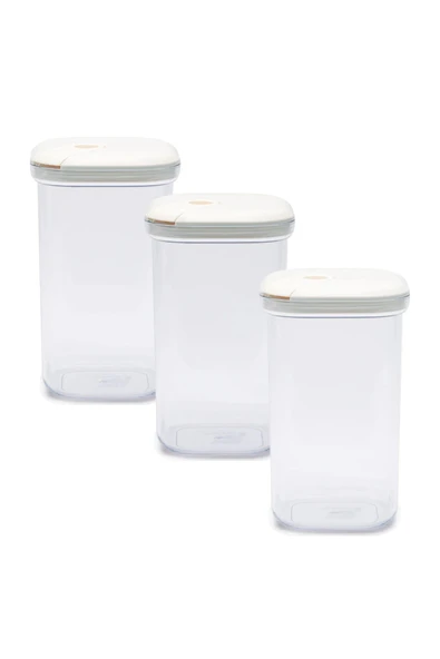 CooknKeep Pull Box Kavanoz 1.5L 3’lü Set ürün görseli 1