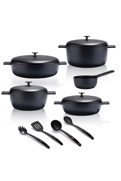 CooknKeep Siyah Inci Özel Set 3 ürün görseli 1