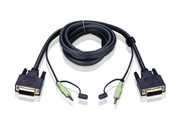 Aten 2L-7D02H Dvi-D Kvm CableE (1,8 Metre) ürün görseli 1