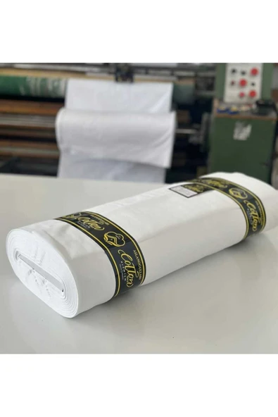 Loova 5 Metre kumaş beyaz nevresimlik-şiltelik-astarlık pamuklu ürün görseli 1