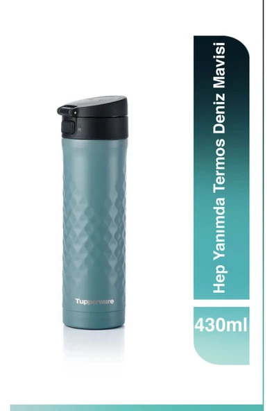 Tupperware Hep Yanımda 430 ml ve Bardaklı 1.2 L Termos Set - Resim 3