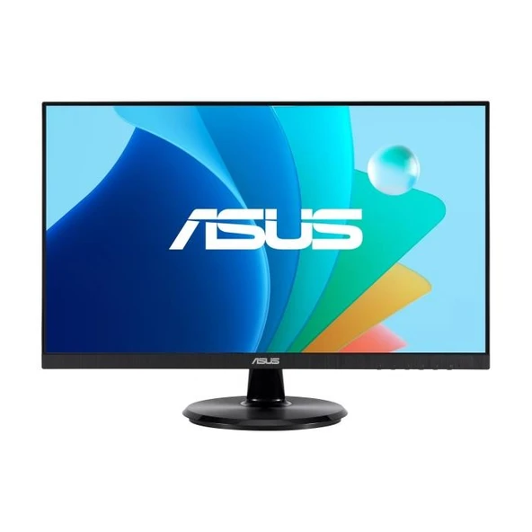 ASUS VA24DQFR 26.5 IPS FREESYNC 1920x1080 1ms 100Hz 250cd DP HDMI VGA Hoparlör VESA 3YIL EYECARE FLICKER-FREE ÇERÇEVESİZ DÜŞÜK MAVİ IŞIK MONİTÖR ürün görseli 1
